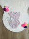 Bowtism Baby Pastel Cheetah Silk Romper with Matching Bow - Bowtism
